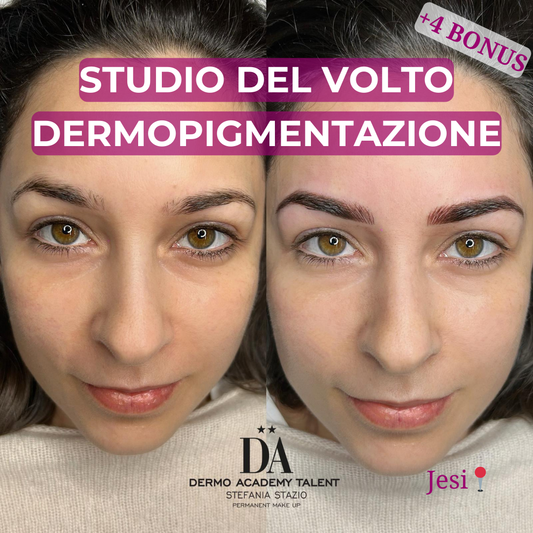 Disegno Personalizzato di Dermopigmentazione sul Tuo Volto + 4 BONUS